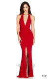 Illegal Halter Gown